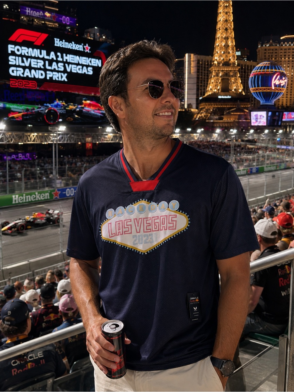 Las Vegas 2023 Navy Short-Sleeve Men’s Tee